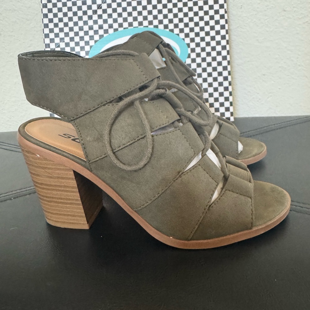 Beautiful suede shoes
